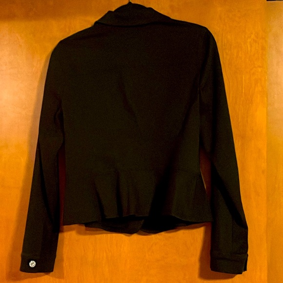 NWOT Dressy Black Jean Jacket, Women’s Size 6 - Picture 2 of 7